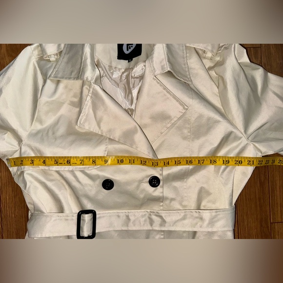 Garemcy Women's Long Waterproof Trench Coat Double Breasted Classic Lapel Belted - Picture 14 of 16